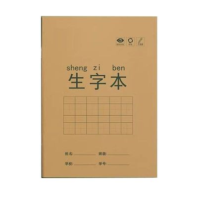 真彩牛皮作业本汉语拼音本