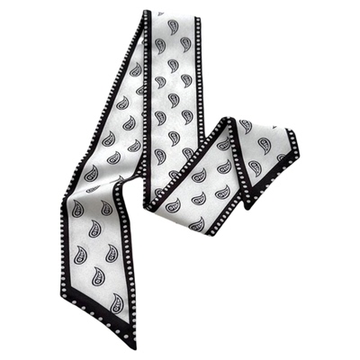 长条邦包小丝巾缠绕系包手柄绑发