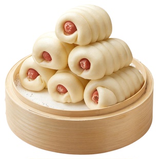香肠卷热狗火腿卷烤肠花卷速冻速食家庭上班学生早餐馒头隆泰食品