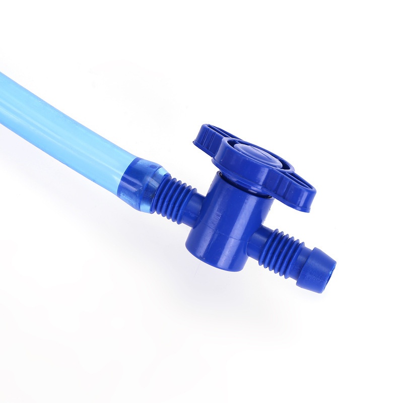 鱼缸加长换水器手压式水族换鱼缸半自动管沙器器抽水水器抽水洗