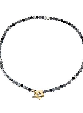 原创设计黑胆石项链吊坠