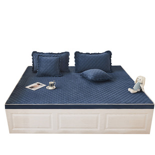 牛奶绒夹棉加厚床笠一圈松紧全包防滑保暖大炕盖垫子保护套可定制