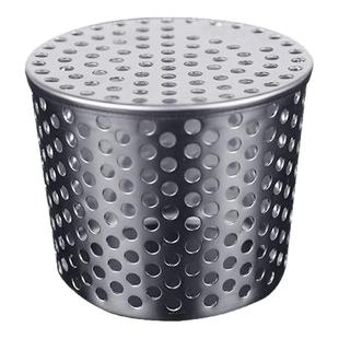 304不锈钢侧排过滤网110PVC排水口地漏下水管道天台防堵网50/160