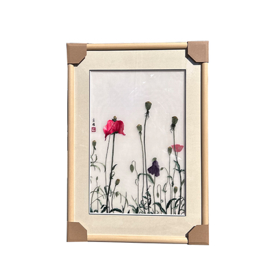 非遗纯手工精工四丝苏绣刺绣小花