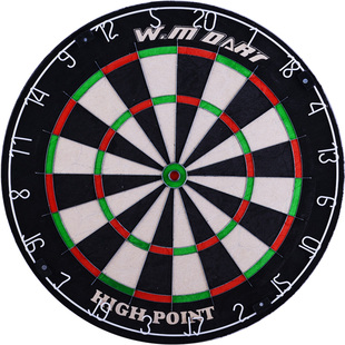 德国W.M专业比赛剑麻刀网飞镖靶家用酒吧室内18寸飞镖盘套装大号