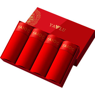 雅鹿本命年男士内裤纯棉平角短裤头大红色男生四角裤2026新款马年