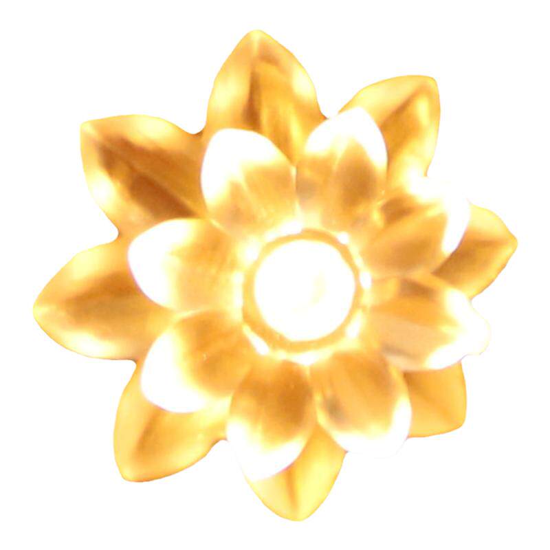 LED莲花彩灯闪灯串灯满天星星七彩供佛氛围装饰房间布置户外
