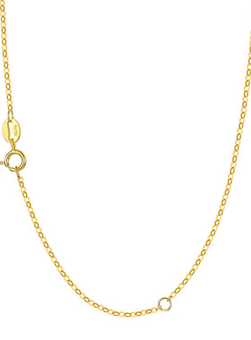 不掉色钛钢18K加长金项链女999镀黄金色锁骨裸链素链穿吊坠毛衣链