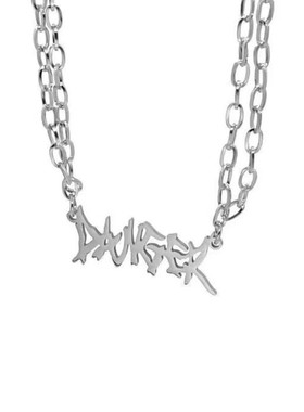 钛钢十字架男女醋潮项链