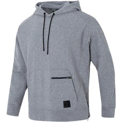 【自营】UA安德玛男子连帽卫衣加绒保暖运动休闲套头衫1373878