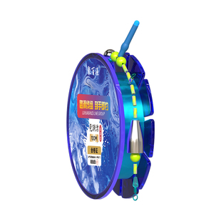 聚百渔路滑线组最新款配重珠挡珠铅户外钓鱼推荐远投滑漂线组