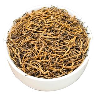 金骏眉红茶武夷山金俊眉蜜香黄芽新茶500g散装茶叶春茶袋装礼盒装