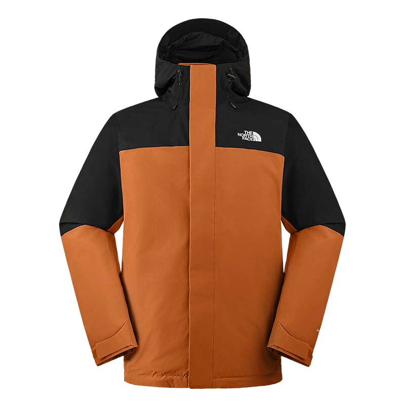 北面男抓绒内胆三合一冲锋衣外套防水户外保暖TheNorthFace|89ZP