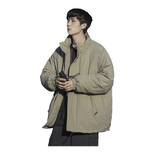 ProteusBoy棉服男款冬季男士加厚保暖防寒宽松立领面包服棉衣外套