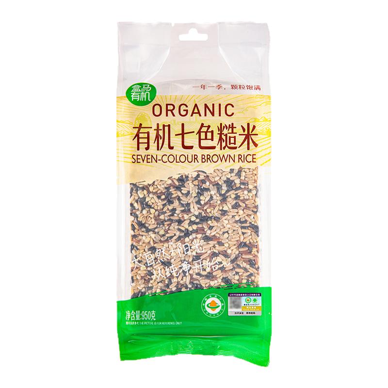 盒马 有机七色糙米 950g