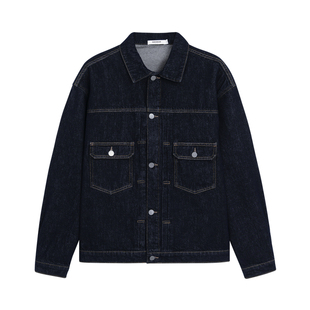 BODYDREAM云上舞白短宽原牛仔夹克男通勤New Cut原牛套装2026新品