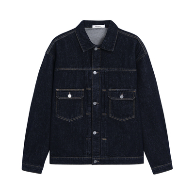 BODYDREAM云上舞白短宽原牛仔夹克男通勤New Cut原牛套装2026新品