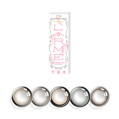 【2片试戴装】LARME MELTY甜美狗狗眼美瞳日抛隐形眼镜2片装