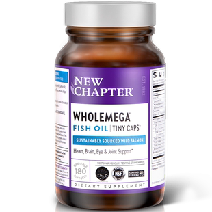 Newchapter新章阿拉斯加深海鱼油omega3天然三文鱼油不饱和脂肪酸