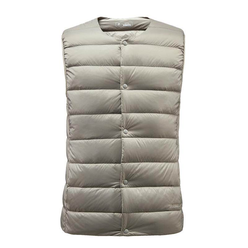 君羽800蓬圆领鹅绒服内外百搭款