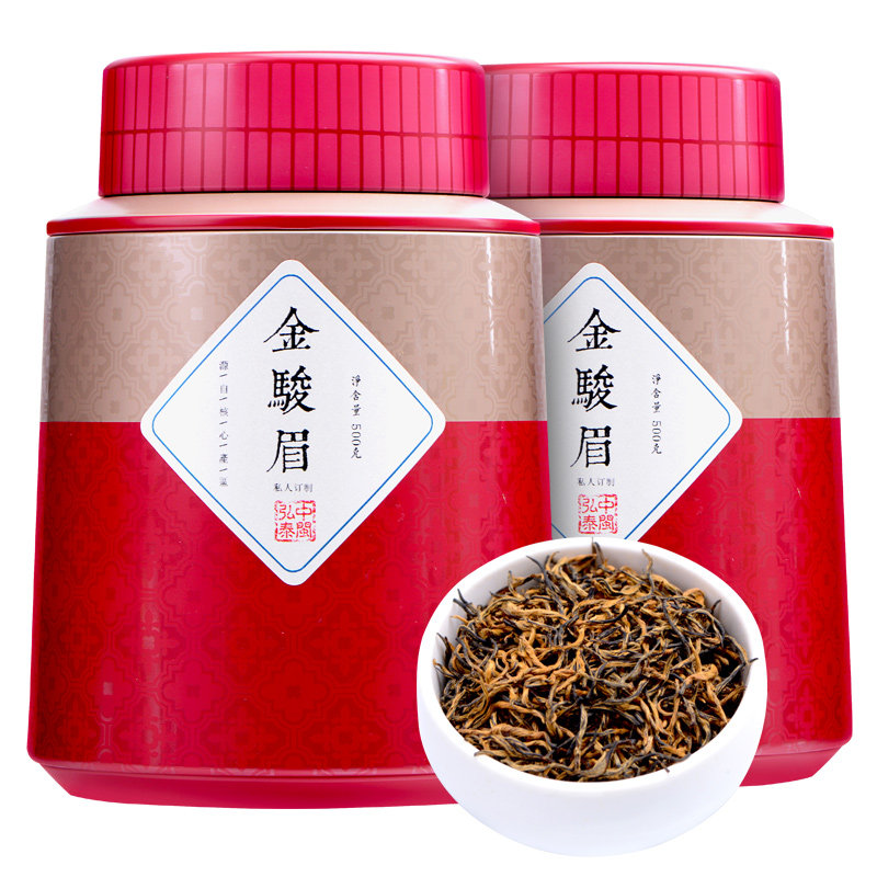 罐装浓香金骏眉茶叶中闽弘泰特级