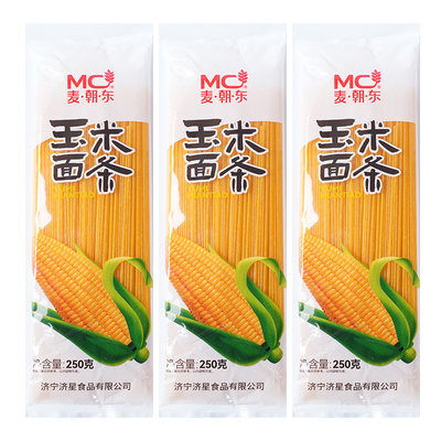 0脂肪玉米面条粗粮挂面