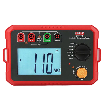 优利德绝缘电阻测试仪电工摇表