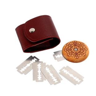 圆形欧包法棍割纹刀修容刀 面团刮刀面包割刀 家用DIY烘焙工具