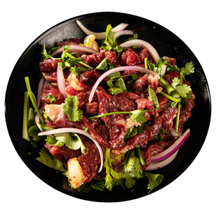 马晓马佳烤肉食材齐齐哈尔烤肉烧烤牛肉新鲜家庭拌肉套餐500g牛肉