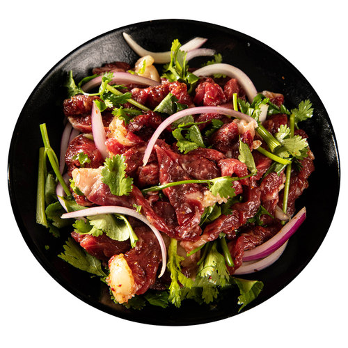 马晓马佳烤肉食材齐齐哈尔烤肉烧烤牛肉新鲜家庭拌肉套餐500g牛肉