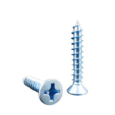 兔宝宝沉头自攻螺丝镀蓝白锌高强