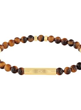 CalvinKlein虎眼石男士手链