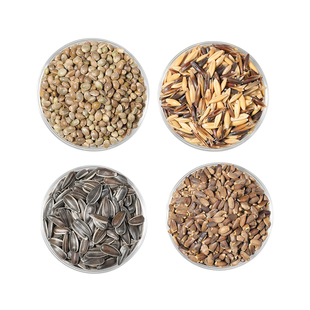 它适鹦鹉零食麻子虎皮牡丹玄凤蛋黄粒奖励互动专用油料麻籽火麻仁