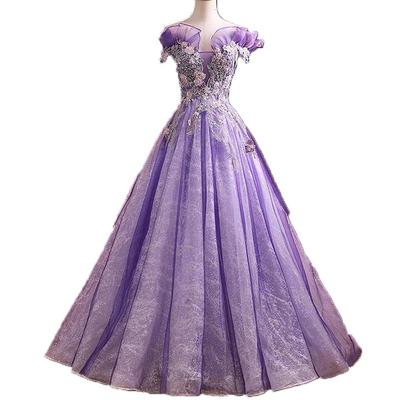 气质晚礼服新款声乐艺考礼服