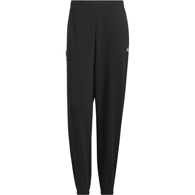 Adidas/阿迪达斯正品加绒加厚情侣款束脚宽松运动裤IV7603