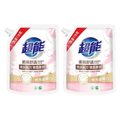 超能植翠低泡温和洗护婴幼儿洗衣