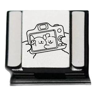 适用富士/佳能/尼康/索尼相机金热靴盖快门定制