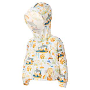 【折扣款】考拉鼻鼻儿童防晒衣防紫外线原纱透气外套女花样夏日