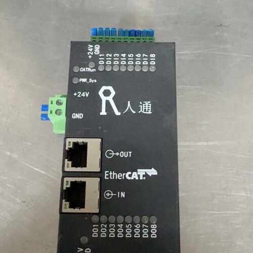 溢价-EtherCAT 人通   IO板卡16点位  成色如图