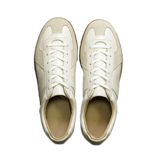 枯骨经典配色小众复古板鞋rof德训鞋1700L真皮小白鞋男女情侣鞋