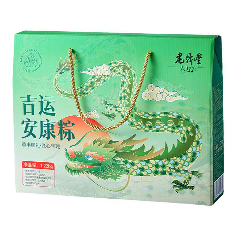 蜜枣粽子礼品东北老鼎丰吉运安康