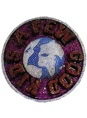 Mr.Bling马思唯同款AFGK圆盘吊坠