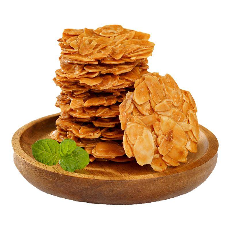 本宫饿了扁桃仁薄烧坚果仁脆片