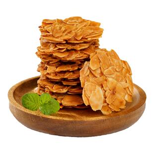 本宫饿了 扁桃仁薄烧 坚果仁脆片酥脆瓦片 坚果饼干零食小吃食品