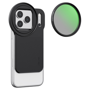 NEEWER/纽尔螺纹ND2-32滤镜磁吸支架背板适用于iphone苹果17/16/15/14/13/12可调CPL偏振镜片手机摄影套装