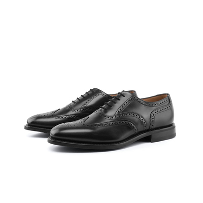 Loake男士皮鞋低帮布洛克手工