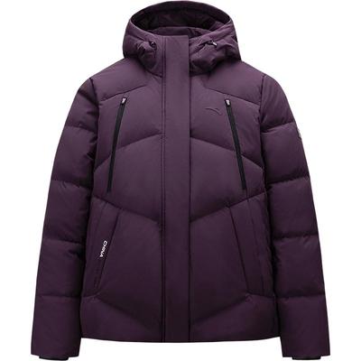 安踏95%绒防泼水羽绒服女