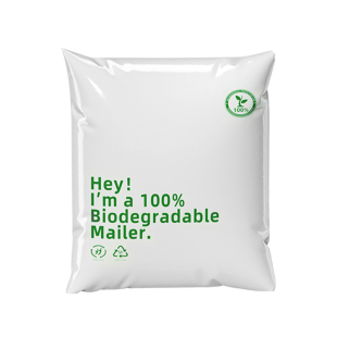 全降解快递袋PLA+PBAT物流防水袋子加厚定制自封包装袋自粘胶袋
