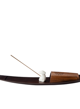 物宜本兮实木蓝牙音箱香薰摆件