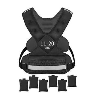 负重背心男女跑步健身体能训练加重沙袋沙衣可调节运动负重装备